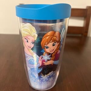 Tervis Disney’s Frozen Anna and Elsa 16oz Tumbler with Blue Lid Travel Cup